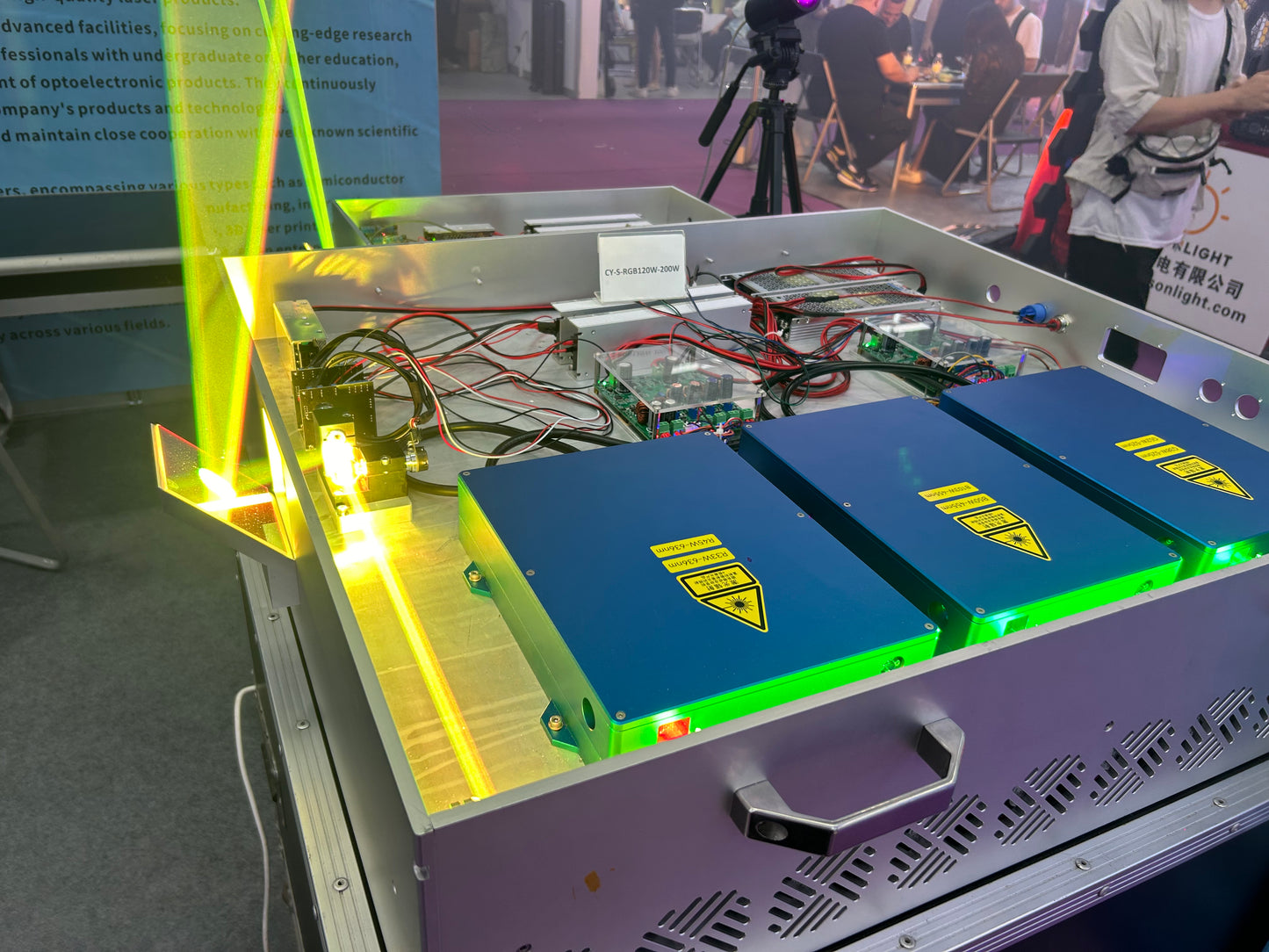 CY-9120-RGB120W 120w laser module