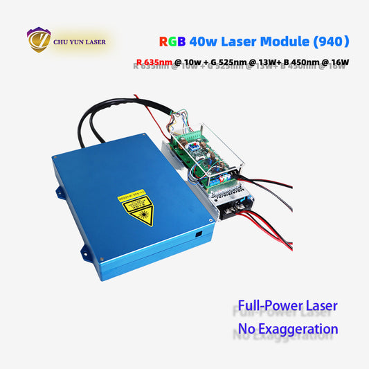 CY-940-rgb40w AC 110~230V  rgb40w  laser module with ttl & analogue modulation with TEC cooling