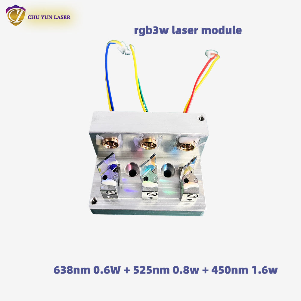 DC12V RGB2W white laser module TTL & Analogue modulation