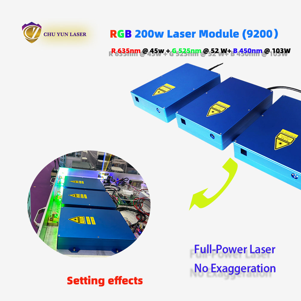 CY-9200-RGB200W 200w laser module