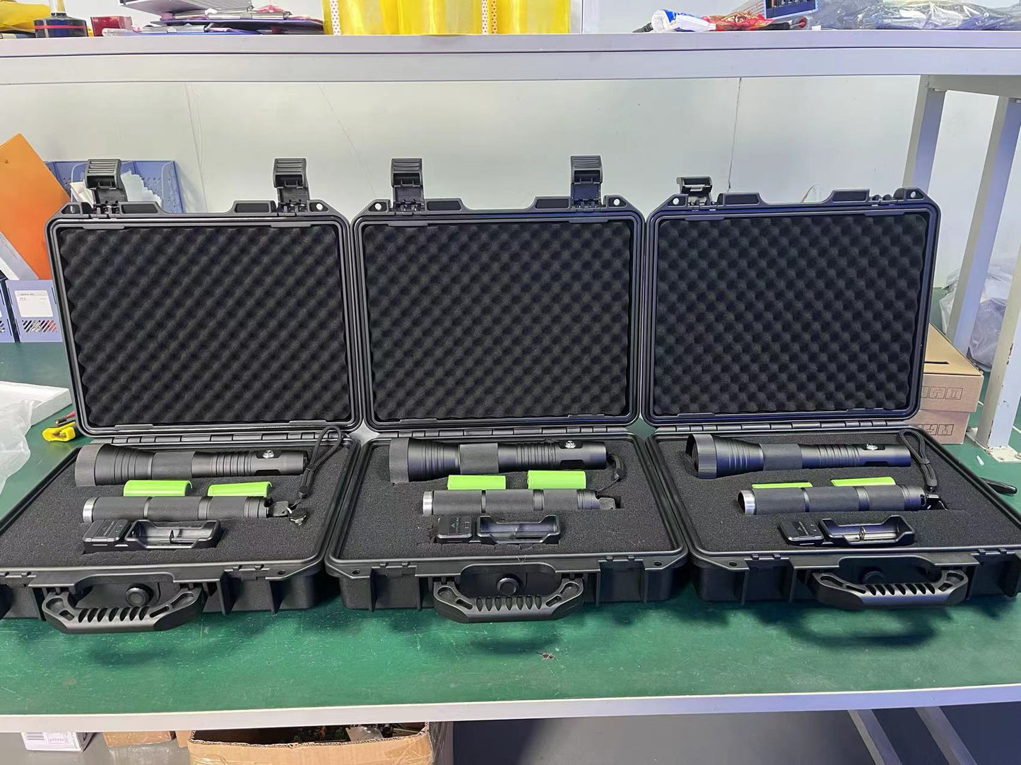 Green 525nm 1w laser torch with big beam adjust beam size