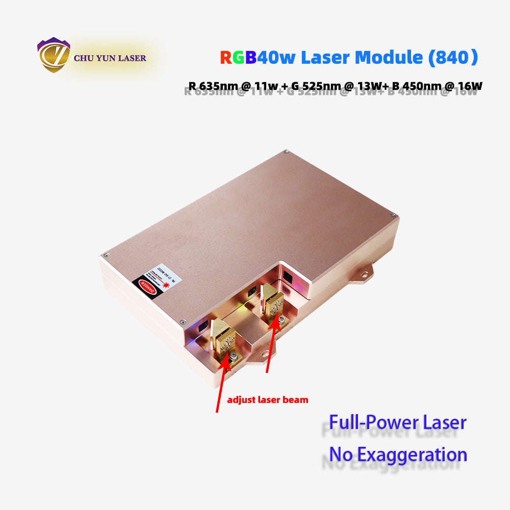 CY-840-rgb40wAC 110~230V  rgb40w  laser module with ttl & analogue modulation with TEC cooling