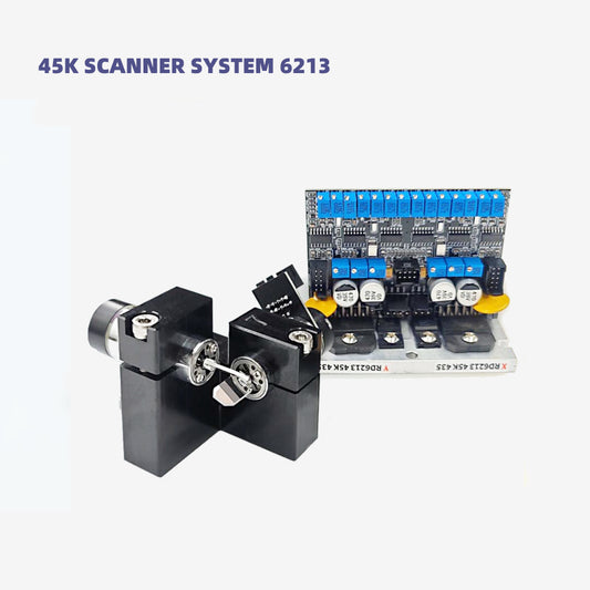 45K high speed scanner system for laser parts