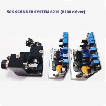 Free shipping 50K high performance galvo scanner laser scanning for laser light parts