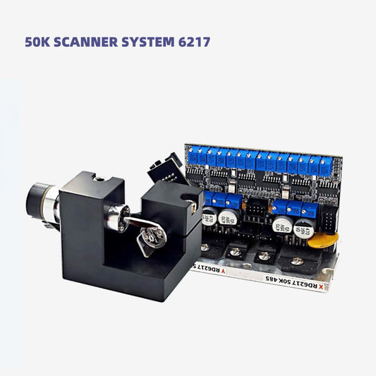 Free shipping 50K high performance galvo scanner laser scanning for laser light parts