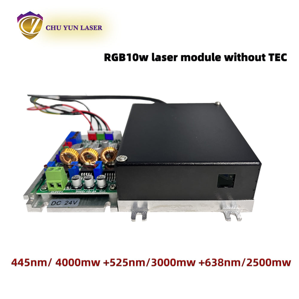 DC24V rgb10w white laser module with ttl & analogue modulation