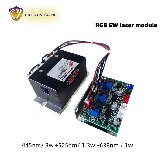 DC12V rgb5w  laser module with ttl & analogue modulation for stage light parts