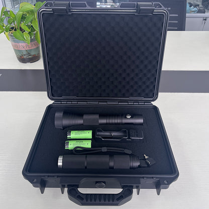 Green 525nm 1w laser torch with big beam adjust beam size