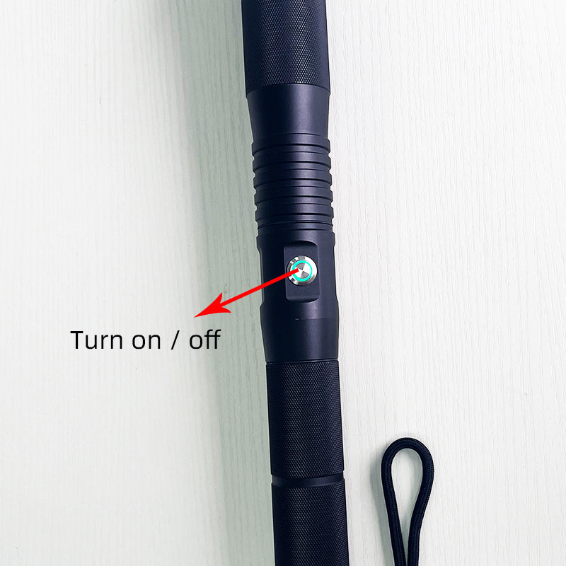 Green 525nm 1w laser torch with big beam adjust beam size