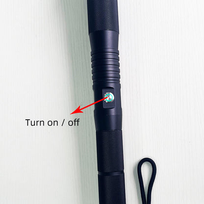 Green 525nm 1w laser torch with big beam adjust beam size