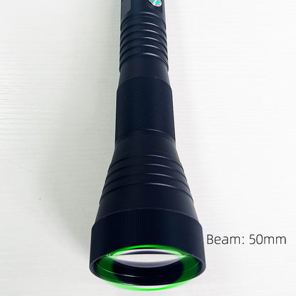 Green 525nm 1w laser torch with big beam adjust beam size