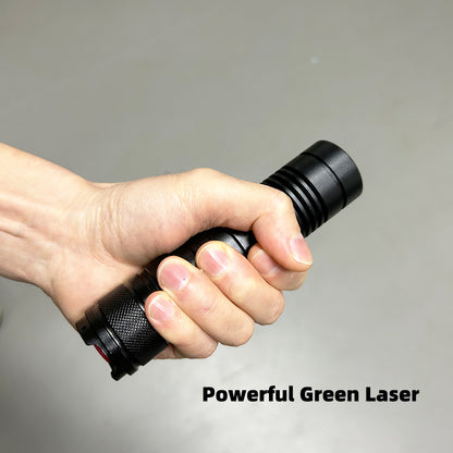 Green 525nm 1w small laser torch with rechargable