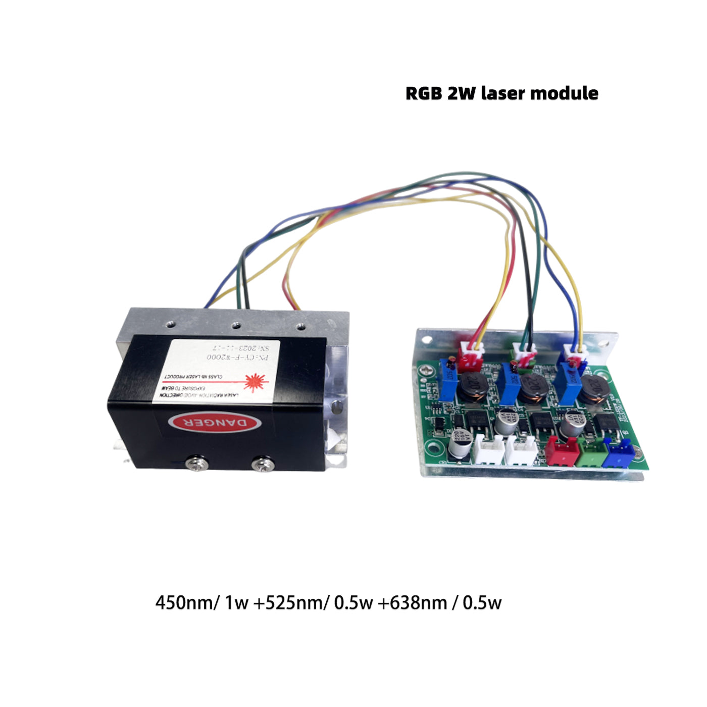 DC12V rgb2w white laser module for diy laser module