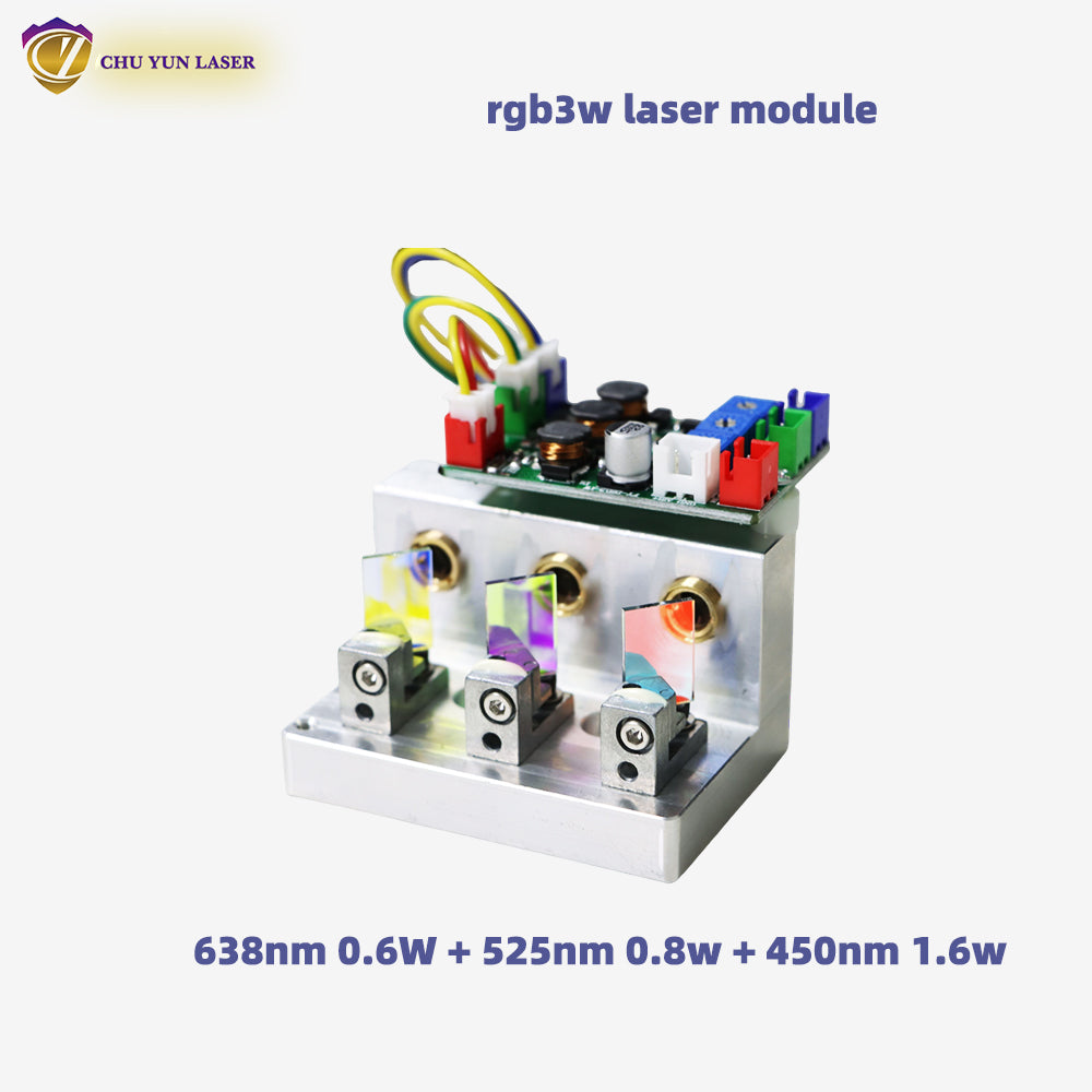 703-rgb3w DC12V rgb3w white laser module with ttl & analogue modulation for home light laser source