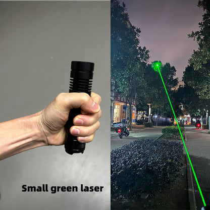 Green 525nm 1w small laser torch with rechargable